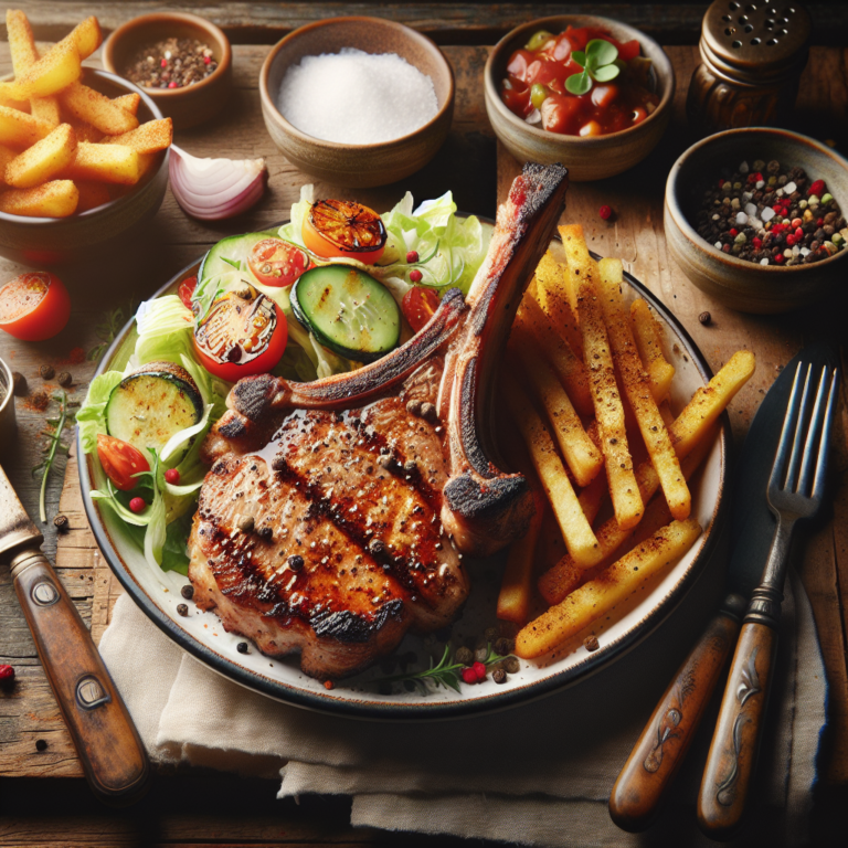 Chuletas de cerdo Outback Steakhouse – Restaurante comunitario