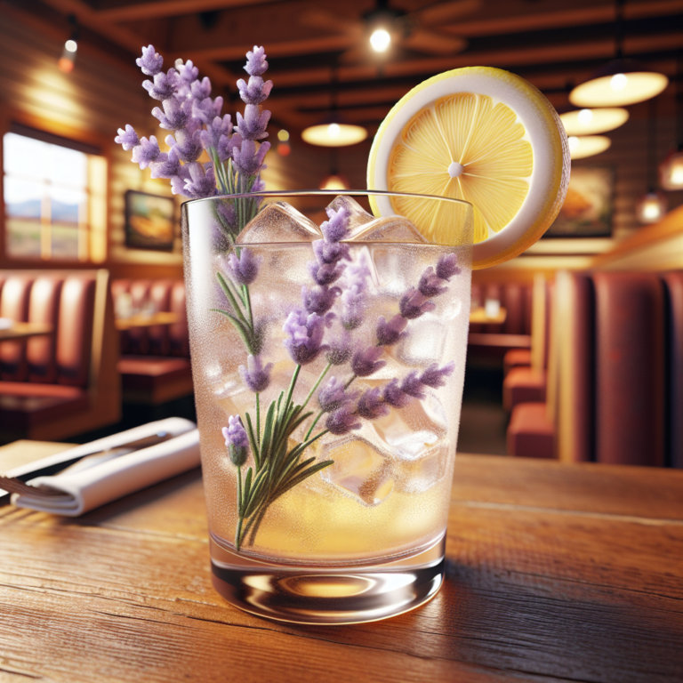 Outback Steakhouse Limonada de lavanda – Restaurante comunitario