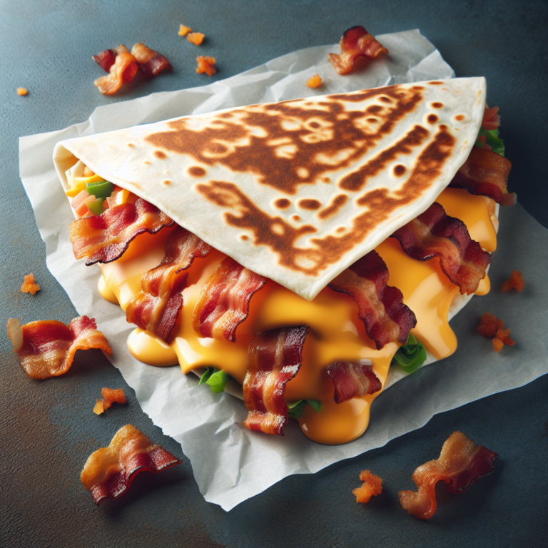 Bacon Quesadilla Taco Bell